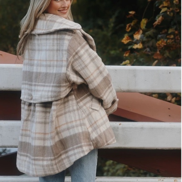 New Free People Oversized Peacoat - Picture 8 of 16